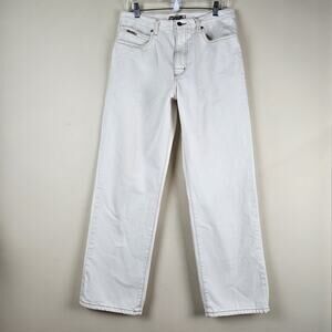 Tony Hawk Jeans Mens 32x30 Loose Straight 90s Y2K Skater/ Grunge Off white Denim